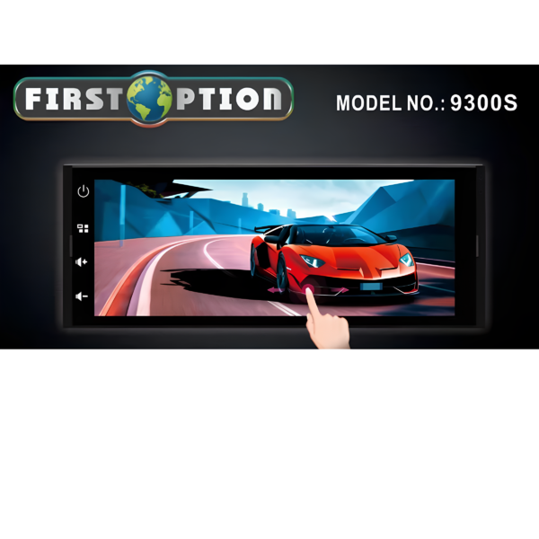 Central Multimídia 1 Din Mp6 Mp5 Android Auto Carplay Via Cabo Touch - Imagem 4