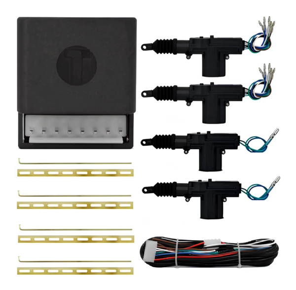 Kit Travas Elétricas 4 Portas Tiger Auto Universal Dupla Serventia - Imagem 3