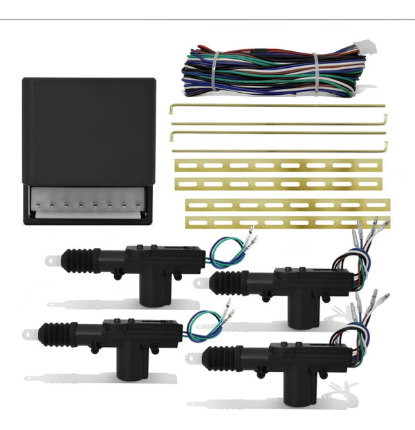 Kit Travas Elétricas 4 Portas Tiger Auto Universal Dupla Serventia - Imagem 2