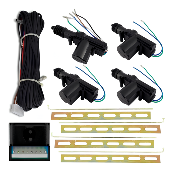 Kit Travas Elétricas 4 Portas Tiger Auto Universal Dupla Serventia