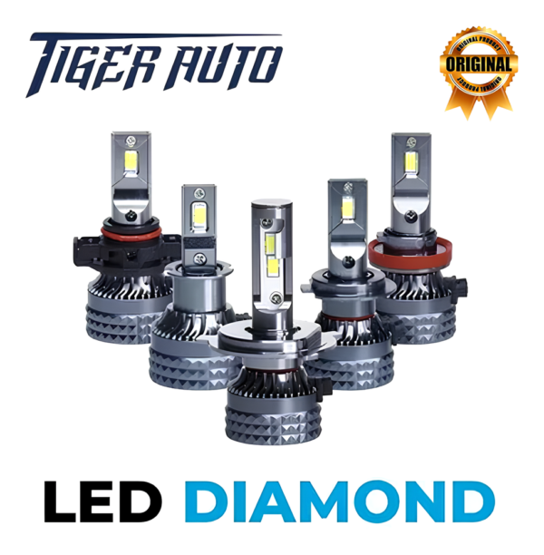 Lâmpadas Ultraled Diamond Tiger Auto 60w Canbus 16.000 Lumens 6500K