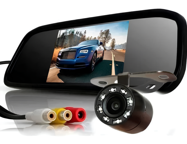 Retrovisor Lcd Com Câmera De Ré Com Infravermelho