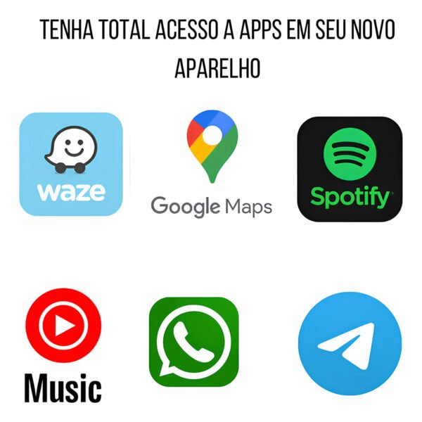 Central Multimidia Fiat Punto Linea Android 13 4gb 64gb Moldura e Câmera de Ré - Imagem 5