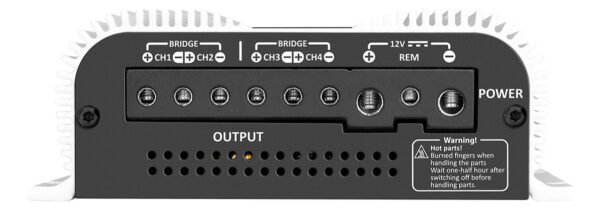 Modulo Taramps Som 800w Ts800x4 2 Ohms Entrada Rca e Fio T800 4 - Image 5