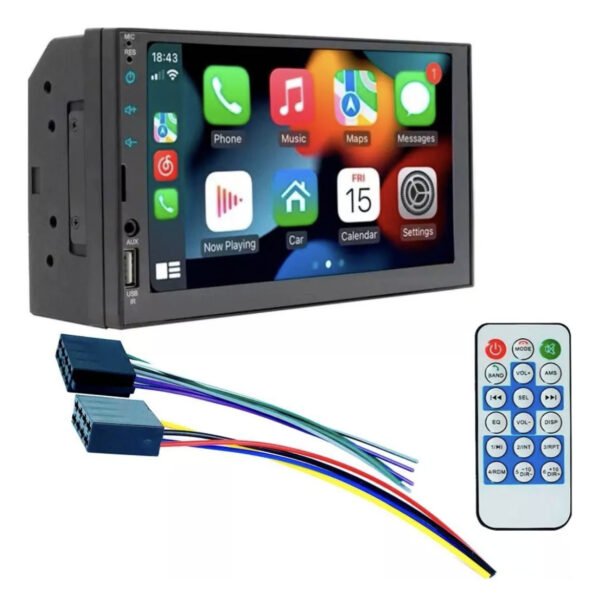 Central MP5 Vision Android Auto e Apple Carplay via fio - Imagem 5
