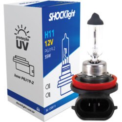 LÂMPADA HALÓGENA STANDART H11 12V 55W PGJ19-2
