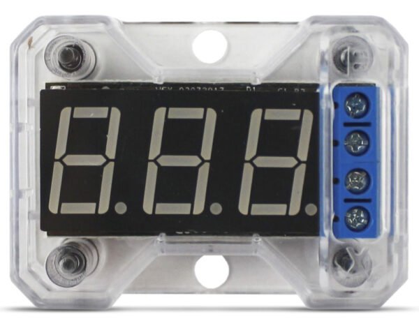 Voltímetro Vex-1 Banda Medidor Digital Expert Led Azul