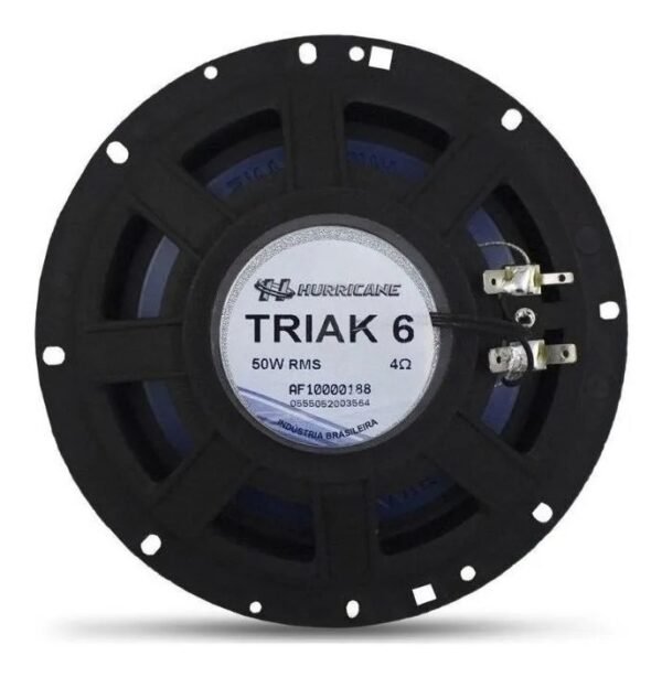 Kit Alto Falante Hurricane Triaxial Triak 6 Pol 100w (par) - Imagem 4
