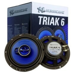 Kit Alto Falante Hurricane Triaxial Triak 6 Pol 100w (par)
