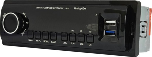Rádio Mp3 Player Bluetooth Usb Universal 1 Din Painel Led - Imagem 5
