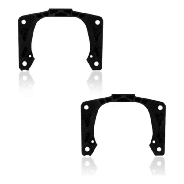 Par Farolete Auxiliar Farol Milha Lentes em Vidro Fiat H1 Universal - Imagem 6