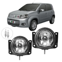 Par Farol De Milha Neblina Fiat Uno Vivace Essence Way 2010 2011 2011 2013 2014 2015 2016