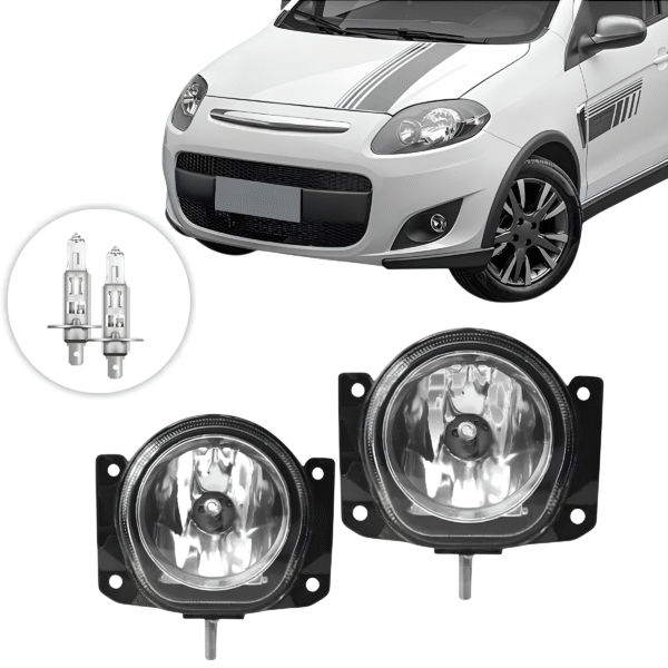 Par Farol De Milha Neblina Palio Sporting Attractive 2012 2013 2014 2015 2016 2017 - Imagem 2