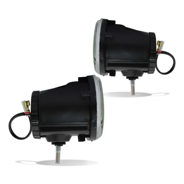 Par Farolete Auxiliar Farol Milha Lentes em Vidro Fiat H1 Universal - Imagem 5